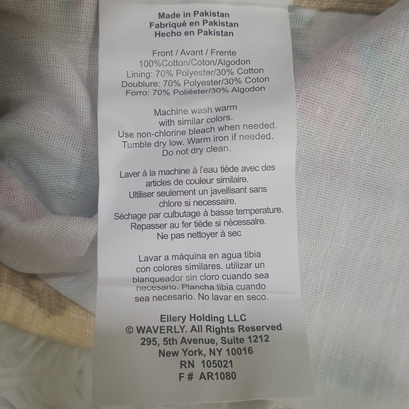 Waverly Tate Valance "Key of Life" - Picture 11 of 11